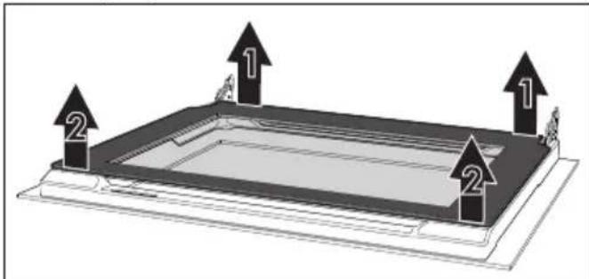SMEG SO6102S3PB3 - Démontage des vitres internes - 1