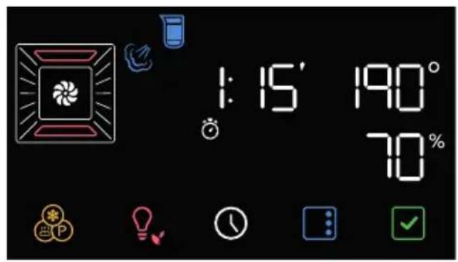 SMEG SO6102S3PB3 - Sélection d'une cuisson avec vapeur assistée - 3
