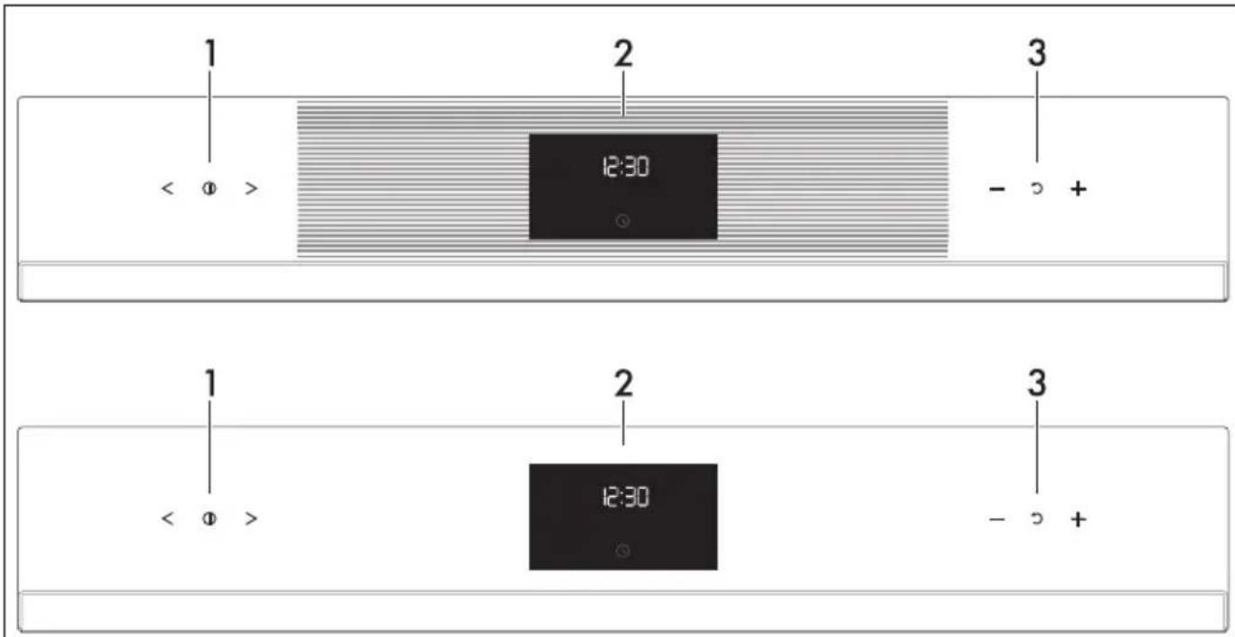SMEG SO6102S3PB3 - Panneau de commandes - 1
