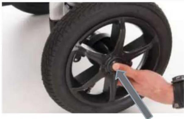 Bebebi myVARIO - REMOVE THE REAR TIRES - 1