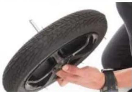 Bebebi myVARIO - MOUNT THE REAR TIRES - 2