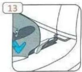 Bebebi myVARIO - SMANTELLARE LA STAZIONE ISOFIX - 4