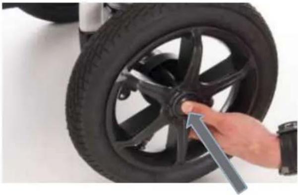 Bebebi myVARIO - ENTFERNEN DER HINTERRÄDER - 1