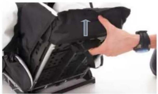 Bebebi myVARIO - ADJUSTING THE SEAT POSITION - 1