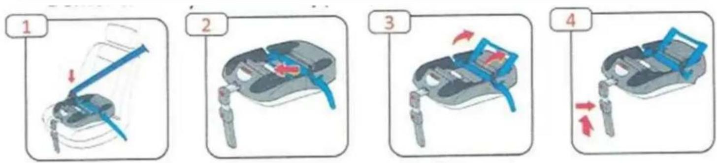Bebebi myVARIO - MONTAGE ET UTILISATION DE LA BASE ISOFIX (DISPONIBLE EN OPTION) - 1