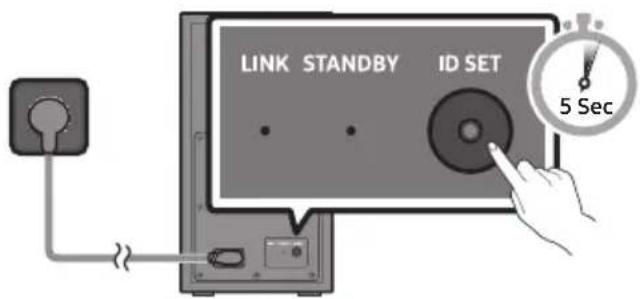 LINK STANDBY ID SET 5 Sec