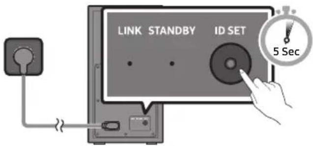 LINK STANDBY ID SET 5 Sec