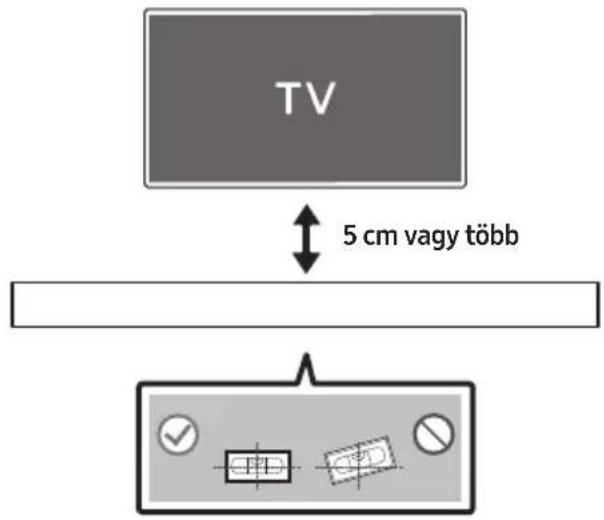 TV 5 cm vagy több