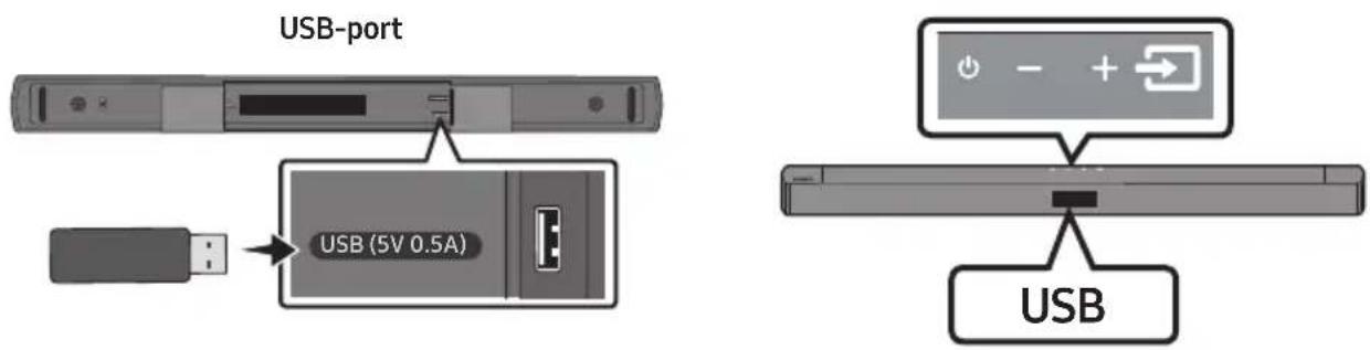 SAMSUNG HW-C430 - KOBLE TIL EN USB-LAGRINGSENHET - 1