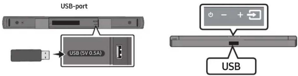 SAMSUNG HW-C430 - USB-MÄLUSEADME ÜHENDAMINE - 1
