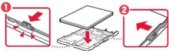 CANON Pixma TS5351A - Legen Sie Papier ein. - 1