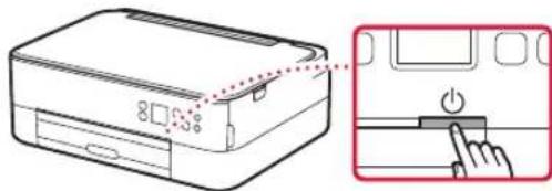 CANON Pixma TS5351A - Turning on the Printer - 3