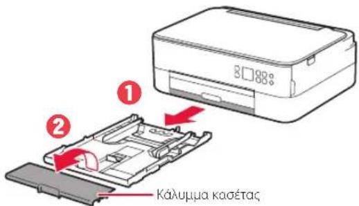 CANON Pixma TS5351A - ApaipoeTe Tnv KaoEta ano Tov EKTunwnK aOwC KAI TO KaLumu Ta CKaOEtac. - 1