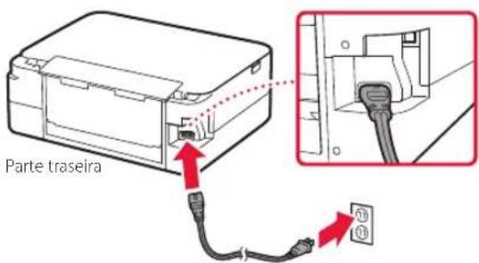 CANON Pixma TS5351A - Ligando a Impressora - 2
