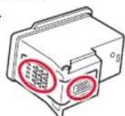 CANON Pixma TS5351A - Rimuovere la cartuccia FINE del colore dal contentatore e rimuovere il nastro protettivo. - 2