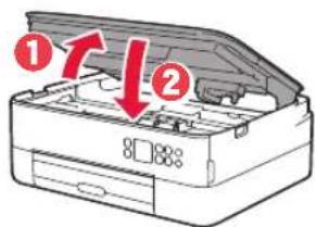 CANON Pixma TS5351A - Sluit de scaneenheid / klep. - 1