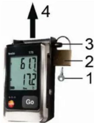 Testo 175T1 - Gegevenslogschrijver demonteren - 1