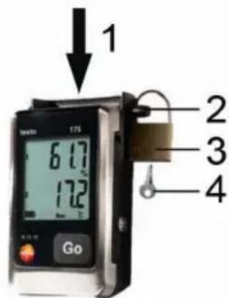 Testo 175T1 - Datenlogger sichern - 1
