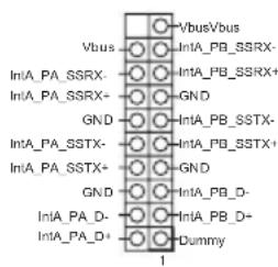 Vbus IntA_PA_SSRX- IntA_PA_SSRX+ GND IntA_PA_SSTX- IntA_PA_SSTX+ GND IntA_PA_D- IntA_PA_D+ Dummy 1
