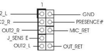2_L 2_R OUT2_R J_SENS E OUT2_L 1 GND PRESENCE# MIC_RET OUT_RET