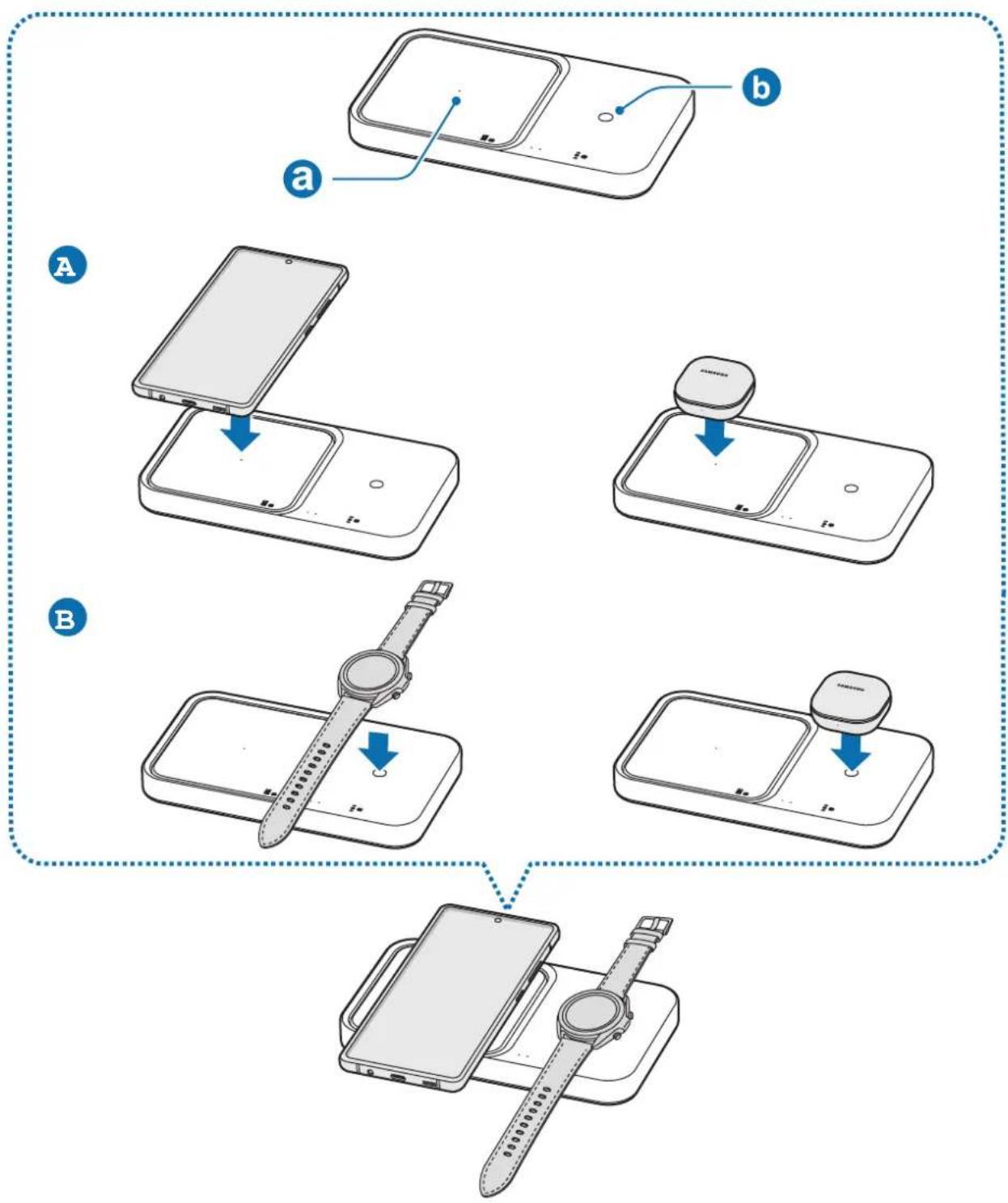 SAMSUNG EP-P2400 - 기기 충전하기 - 4