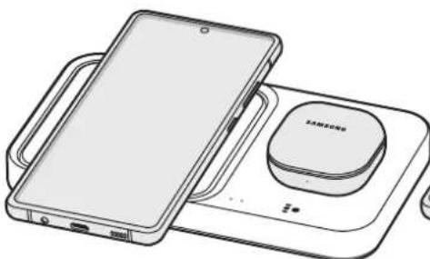 SAMSUNG EP-P2400 - Aynı anda birden fazla cihazın şarj edilmesi - 1