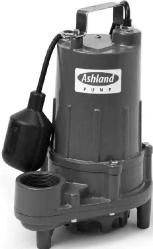Ashland EP45 - EP40 y EP45 4/10 y 1/2 HP Bombas De Efluentes - 1