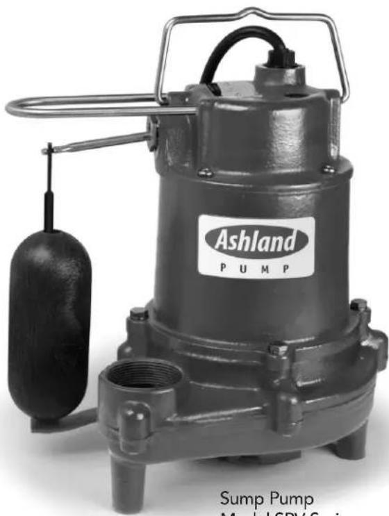 Ashland SPV33 - Heavy Duty Sump Pump - 1