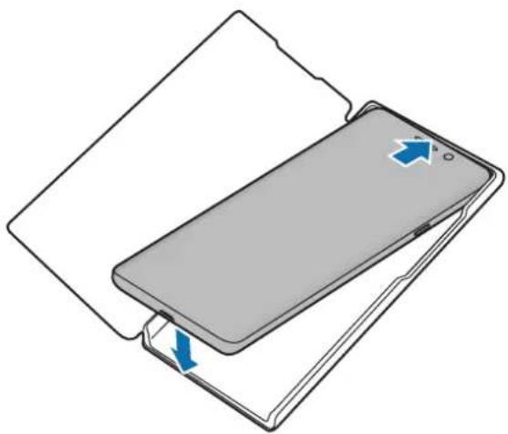 SAMSUNG EF-NG985 - LED View Cover pievienošana un noņemšana - 1