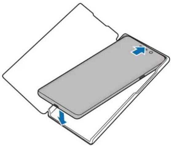 SAMSUNG EF-NG985 - LED View Cover -suojuksen kiinnittäminen tai irrottaminen - 1