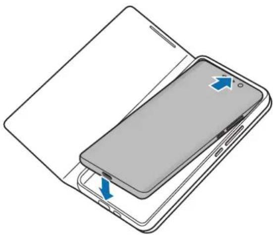 SAMSUNG EF-NG998 - Attaching or detaching the LED View Cover - 1