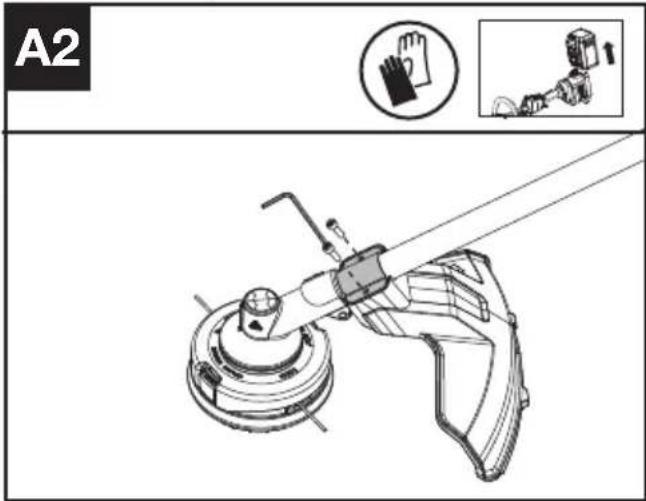 KRESS KC100.9 - Montering av skräpskydd (Se Figur A2) - 1