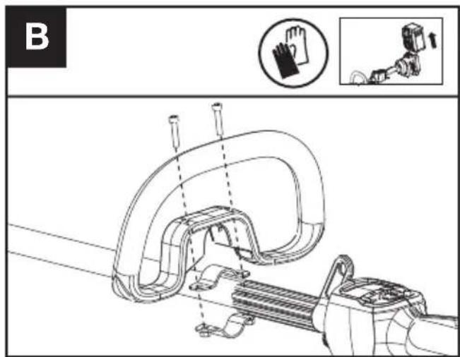 KRESS KC100.9 - Montaje de la cubierta protectora (véase la Fig. A2) - 2