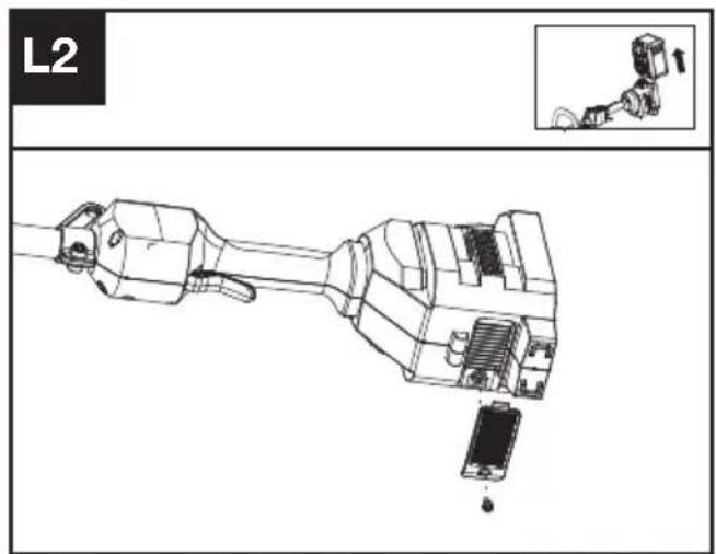 KRESS KC100.9 - Nettoyage du filtre à air (voir Fig. L1, L2) - 2