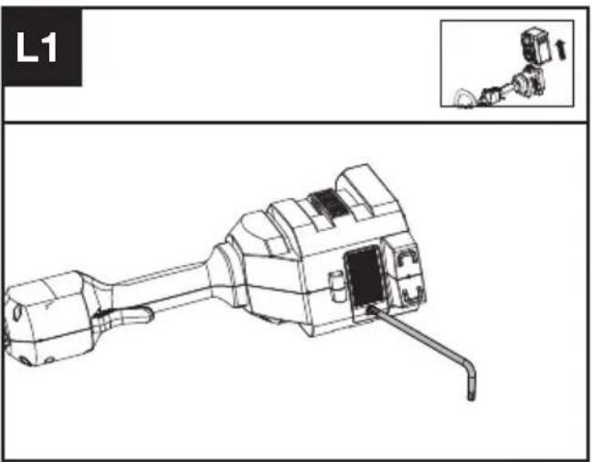 KRESS KC100.9 - Limpieza del filtro de aire (véase las Fig. L1, L2) - 1