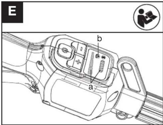 KRESS KC100.9 - Verificação dos controlos Interruptor de presença do operador e gatilho do regulador - 1