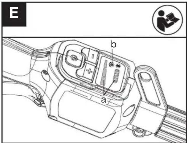 KRESS KC100.9 - Controllo dei comandi Interruttore di presenza dell'operatore e grilletto dell'acceleratore - 1