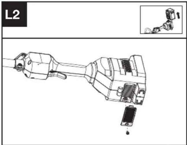 KRESS KC100.9 - Limpar o filtro de ar (Ver a Fig. L1, L2) - 2