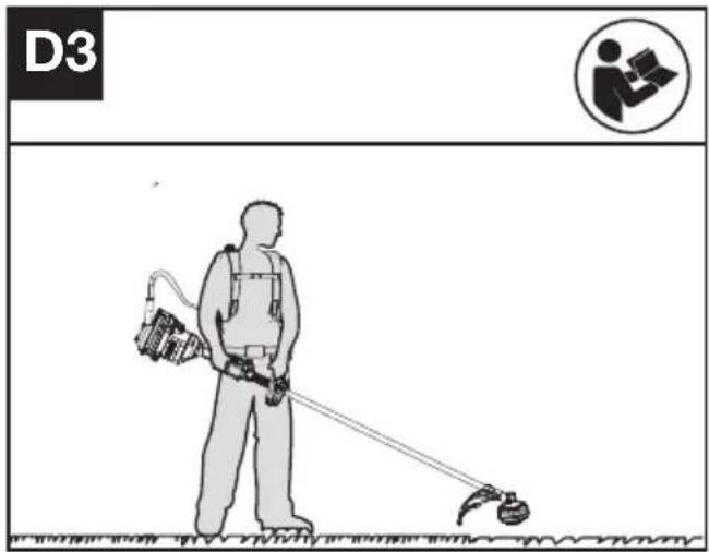 KRESS KC100.9 - Fjerning eller installering av batteripakke (Se figur. D1, D2) - 3