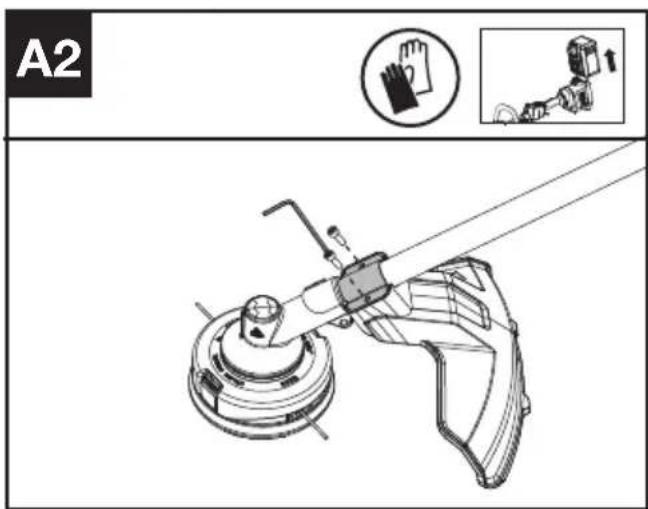 KRESS KC100.9 - Montaje de la cubierta protectora (véase la Fig. A2) - 1