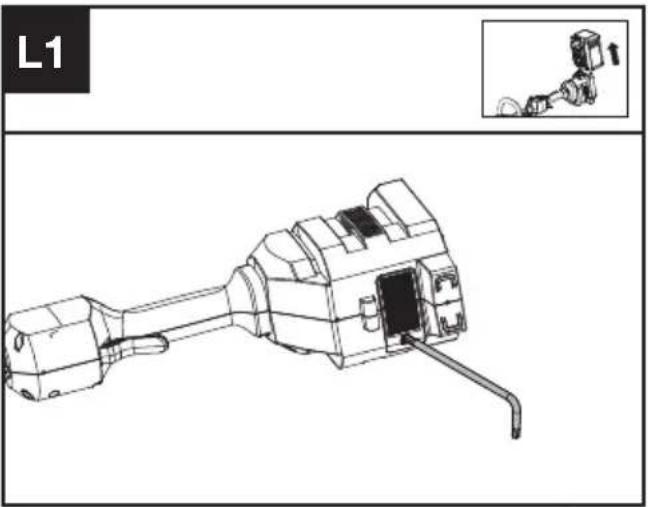 KRESS KC100.9 - Cleaning the air filter (See Fig. L1, L2) - 1