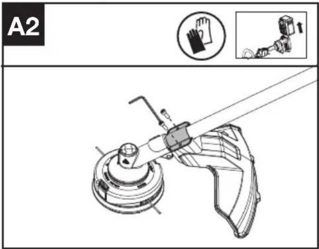 KRESS KC100.9 - Montering af skærm (se fig. A2) - 1