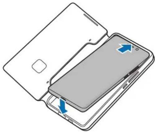 SAMSUNG EF-NS906 - Katte LED View Cover paigaldamine või eemaldamine - 1