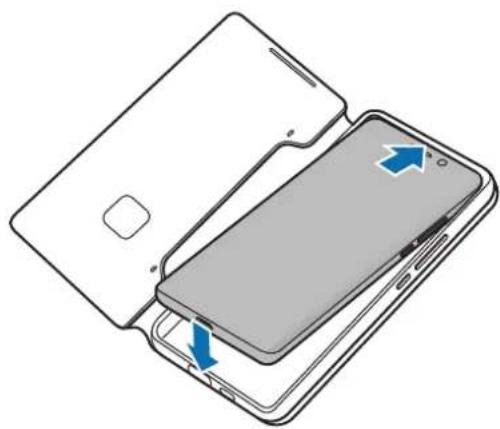 SAMSUNG EF-NS906 - Προσάρτηση ή απόσπαση του LED View Cover - 1