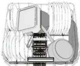 WHIRLPOOL W8I HP42 L - PANIER INFÉRIEUR - 1
