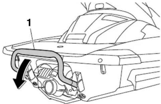 YAMAHA WaveRunner FX Cruiser SHO - Σκαλοπάτι επανεπιβίβασης - 1