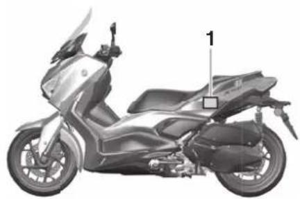 YAMAHA XMAX300 (2023) - AVERTISSEMENT - 1