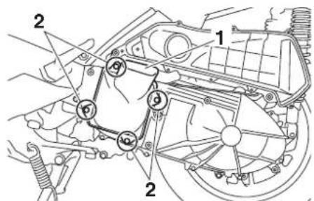 YAMAHA XMAX300 (2023) - Entretien périodique et réglage - 4