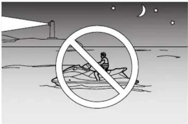 YAMAHA WaveRunner FX CRUISER SVHO - Restrictions concernant la navigation - 3