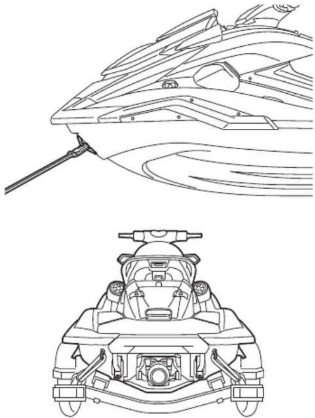 YAMAHA WaveRunner FX CRUISER SVHO - Transport sur une remorque - 1